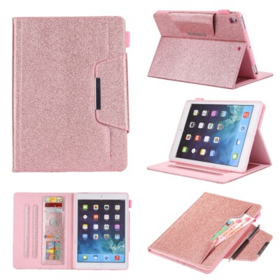 Leather Flip Stand Case Cover for iPad 11th 10th 9th 8th 7th 6th 5th Gen & A16