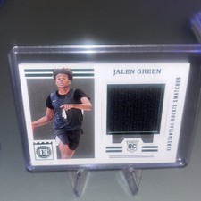 Jalen Green Rookie Patch - Green