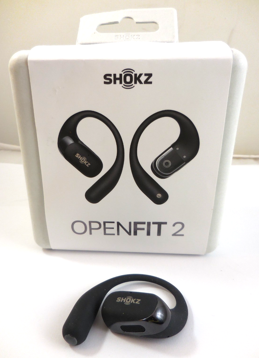 Shokz OpenFit2 T920-ST8 ブラック Amazon.com: SHOKZ OpenFit 2 Open-Ear Headphones,True Wireless