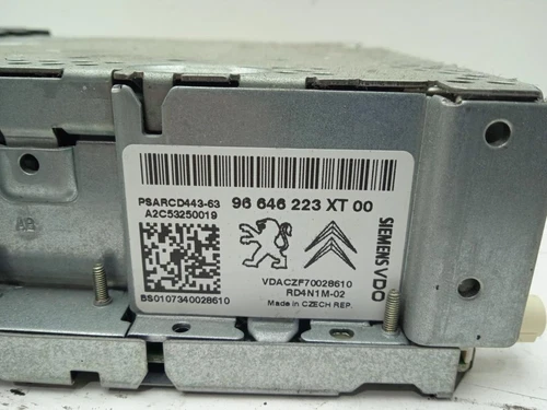 96646223XT Sistema Audio/Radio Cd para CITROEN GRAND C4 PICASSO * 2007 779998 - Imagen 2 de 7