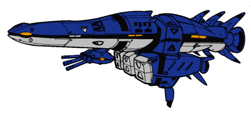 Garfish Class Light Cruiser Robotech Spaceship Wood Model Regular Free Shipping - Picture 1 of 1