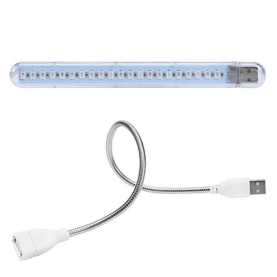 USB LED Plant Grow Lights Bar Indoor Hydroponics Red Blue Spectrum Desk