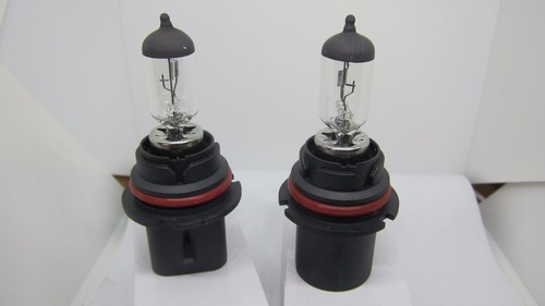 2 X 9007 HB5 65/55W Halogen bulb Clear Headlight High Low beam 5000K