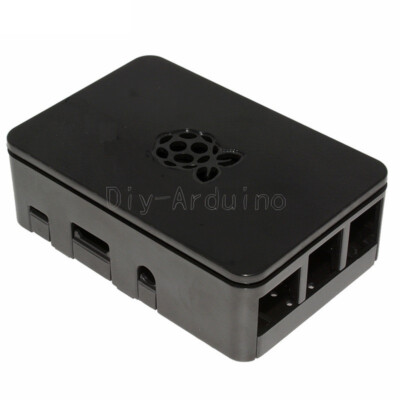 1PCS Premium Raspberry Pi Case (Black) - Updated for Raspberry Pi 3, 2 & B+