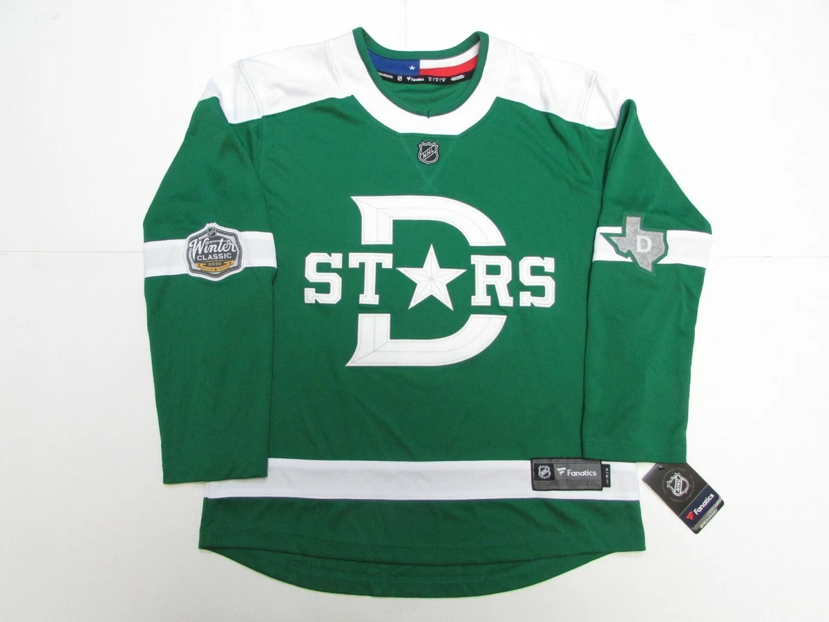 Dallas Stars Mens Green Vintage Breakaway Hockey Jersey