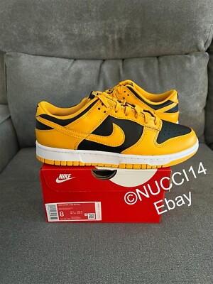 Size 8 - Nike Dunk Low Championship Goldenrod with Receipt DD1391-004