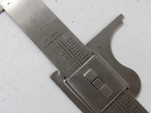 General Tools 729 Compact Stainless Steel Vernier Pocket Nib Caliper 5 in. - Picture 5 of 6