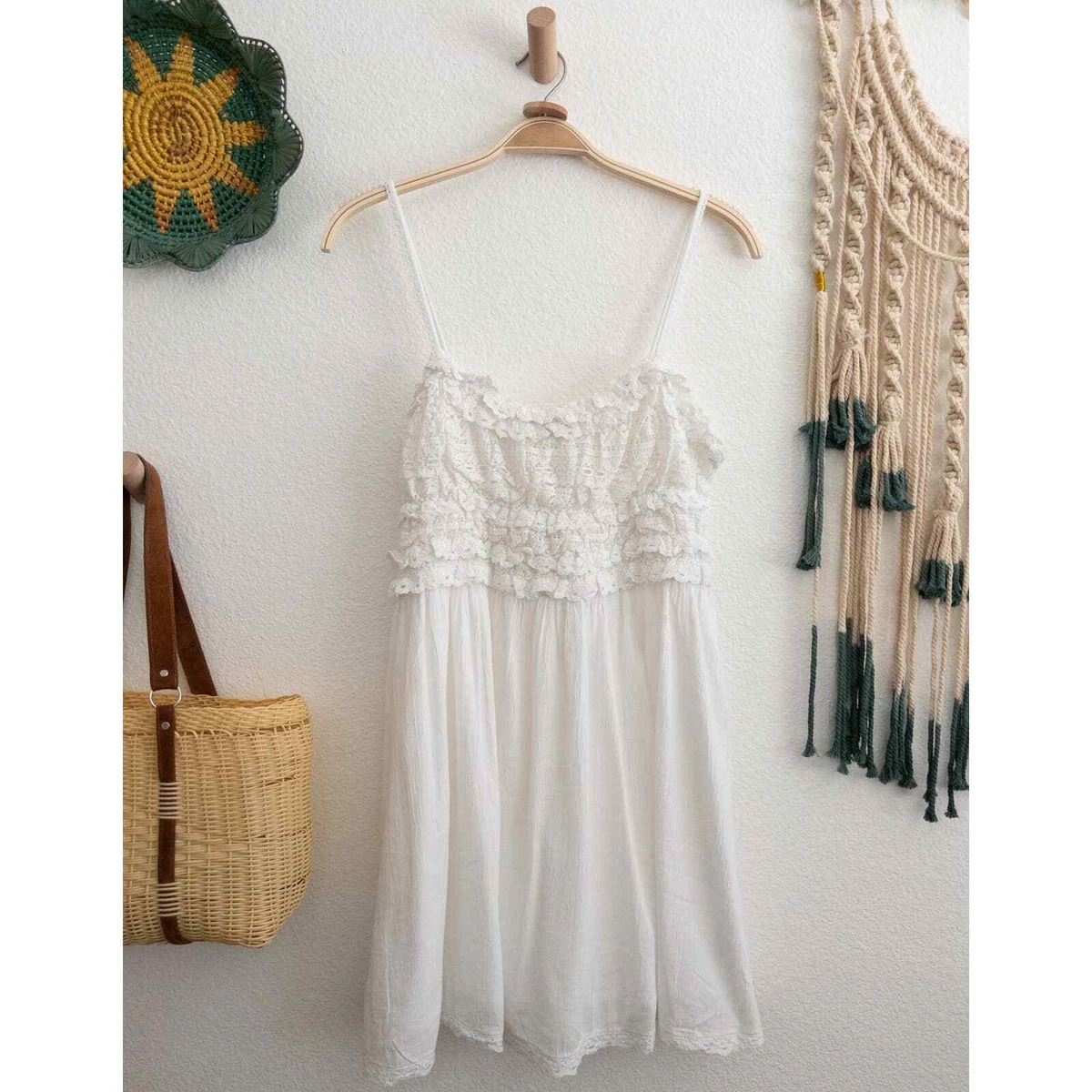 American eagle white lace clearance dress