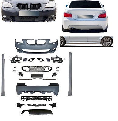 PARECHOC PARE CHOC AVANT ARRIERE BAS DE CAISSE PACK M BMW SERIE 5 E60 BERLINE - Photo 1/4