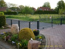 Iron Metal Fencing Fencing Balcony Gate Crossline - Z80/200 Zinc