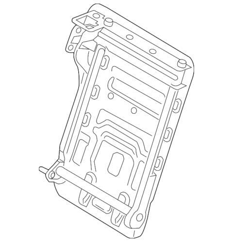 Marco del respaldo del asiento trasero derecho para Ford Lincoln MKZ 2013-2020 DU5Z-96613A38-D