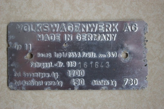 Volkswagen parts vin