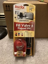 NEW Korky QuietFILL Platinum Fill Valve And Flapper Kit 818MP Toilet Repair Fix