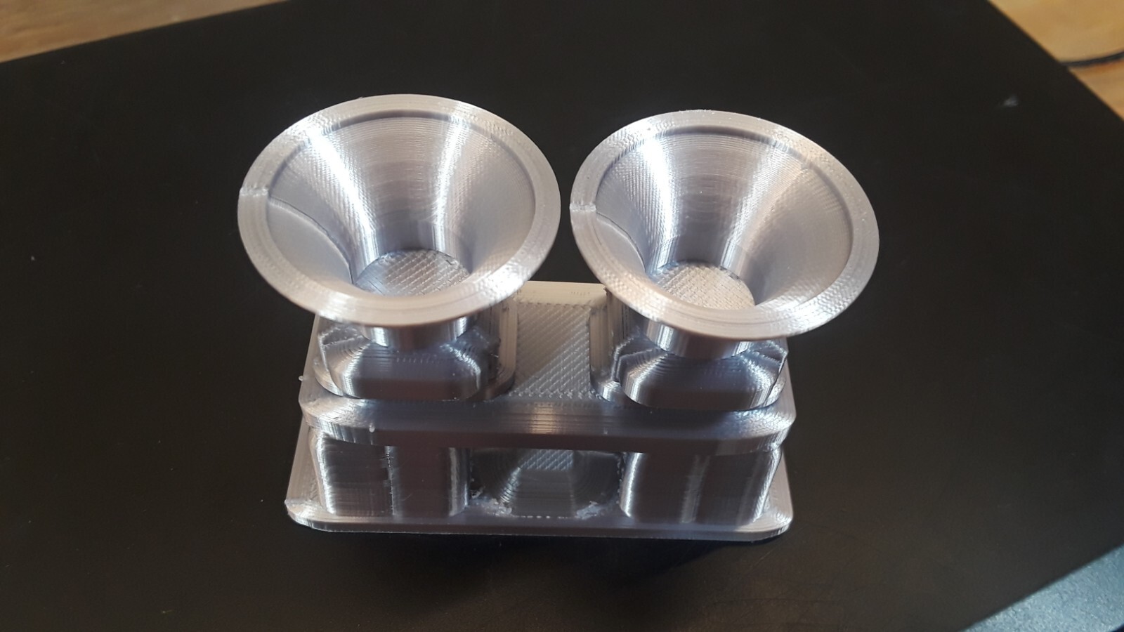 1/8 RC Car Engine Hood Scoop Velocity Stacks Tunnel Ram Intake 3D Printed