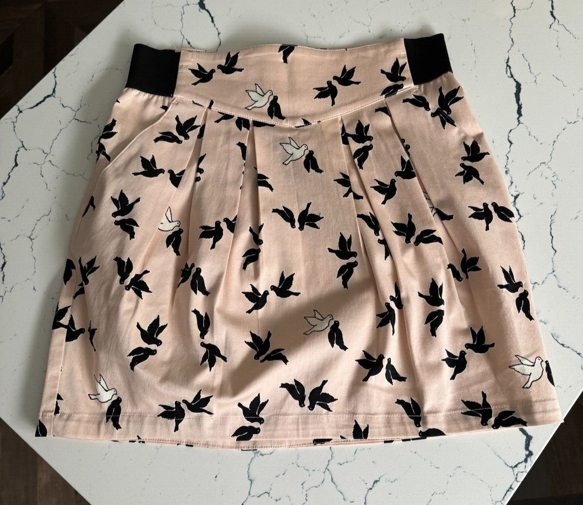 H&M Divided Women's Pale Pink Sparrow Mini Skirt … - image 9