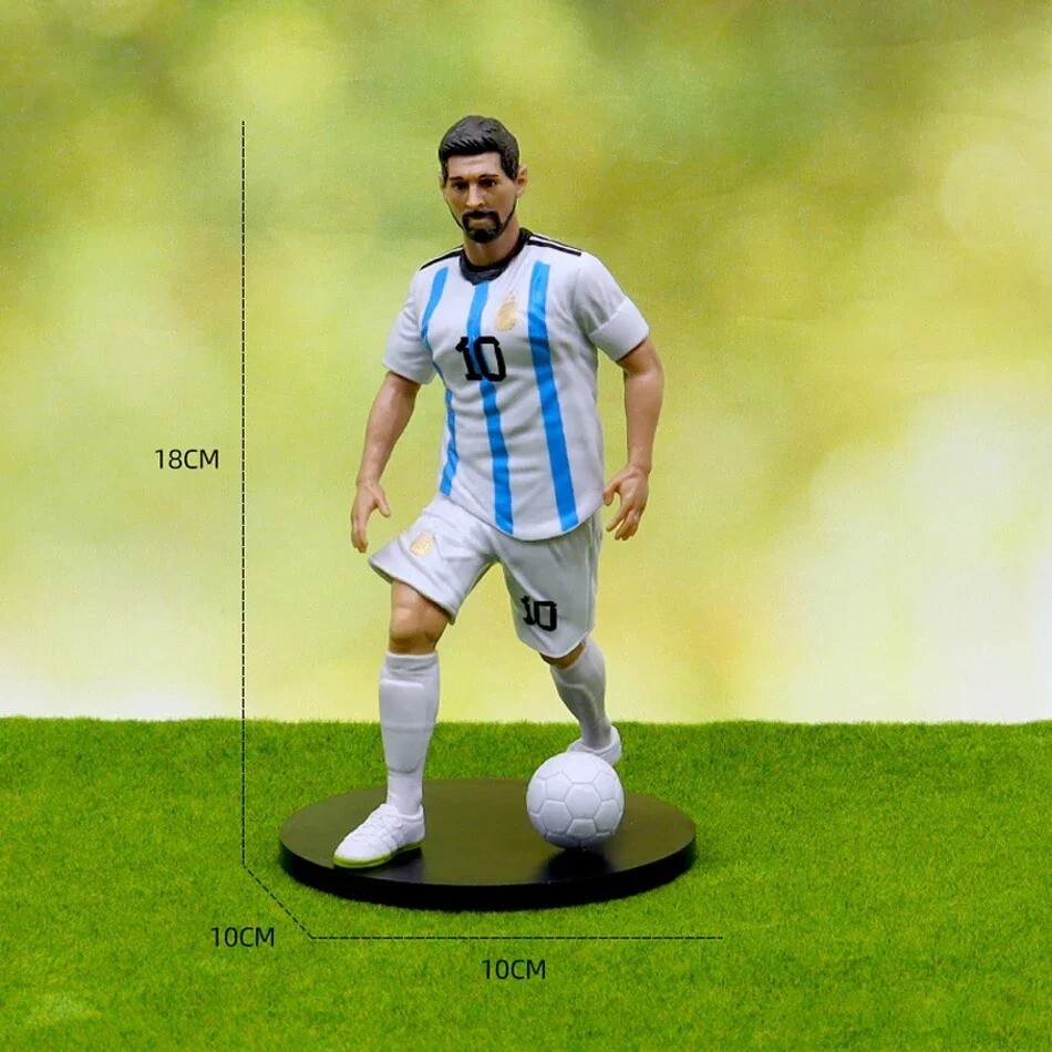 Football Soccer Lionel Messi A 7 Inch Action Figures Kids PVC