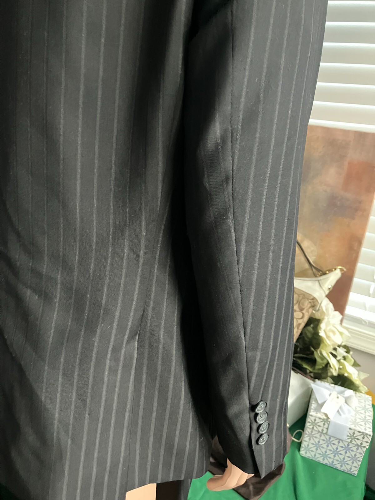 Express Texture Wool Blend Men 2 Buttons Suit, Ja… - image 8