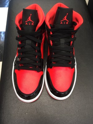 Size 9.5 - Jordan 1 Mid Hot Punch 193151655660 | eBay