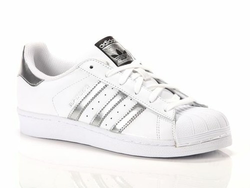 Scarpa da ginnastica adidas superstar w colore bianco argento aq3091 | eBay