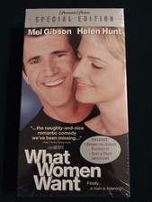 What Women Want VHS, 2001, Special Edition Mel Gibson and Helen Hunt