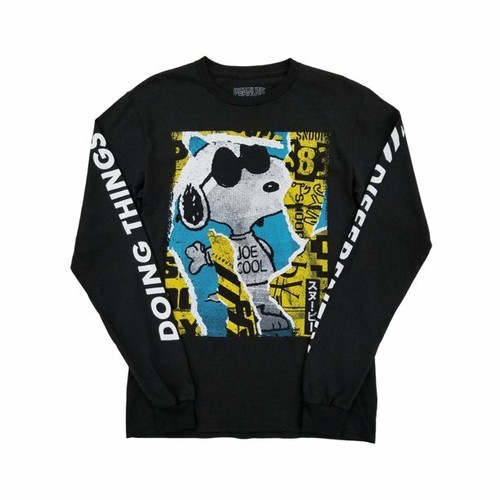 Peanuts Black Snoopy Joe Cool Doing 