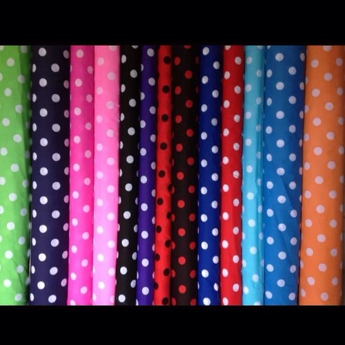 Polka Dot FABRIC BOTH SIDE Camper Van Curtains TURQUOISE VW T25,Blackout/Magnets - Picture 7 of 7