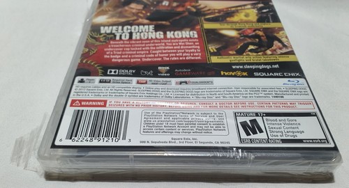 Sleeping Dogs Playstation 3 New Factory Sealed foil with defect - Picture 9 of 10