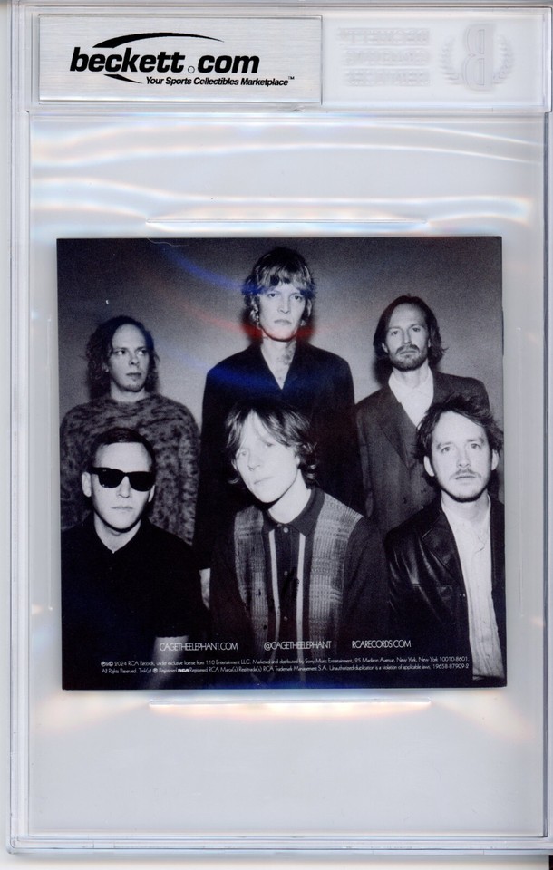 ENTIRE BAND AUTOGRAPH SIGNED Cage The Elephant Neon Pill CD Book