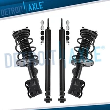 Front Struts w/ Coil Spring Assembly Rear Shock Absorbers Kit for Toyota Prius
