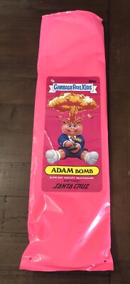 2 Santa Cruz Garbage Pail Kids Skateboard Deck Limited RARE Adam