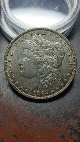 1892 O Morgan Silver Dollar $1 Choice XF/AU Good Luster                     W086