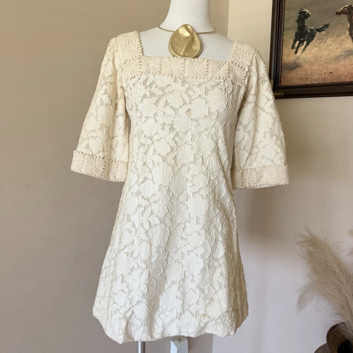 White Lace Dresses for Women's Shift Dresses for sale | eBay
