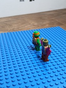 LEGO - Teenage Mutant Ninja Turtles Michelangelo tnt029 Dr O'Neil Lot Minifigs