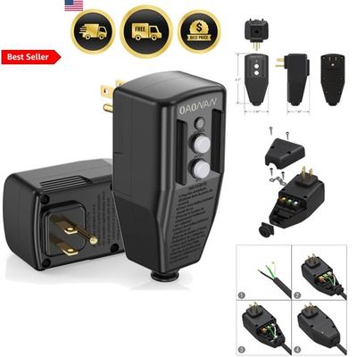 #ad GFCI Outlet Replacement Plug Auto Reset 15amp 3 Prongs for Safety and Protection $28.94