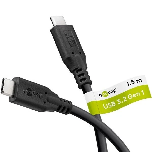 USB C Kabel 3.1 USB C Stecker auf USB C Stecker 1 m Power Delivery 5 Gbit/s - Bild 3 von 4