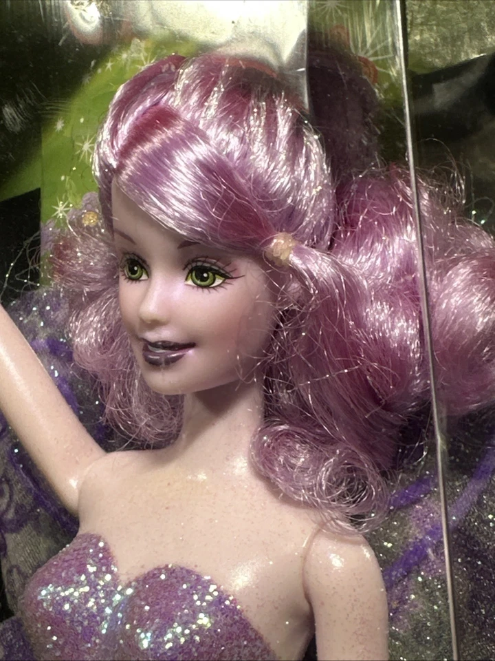 Barbie 2003 Fairytopia Purple Sparkle Fairy B5736 Foto 3 de 4