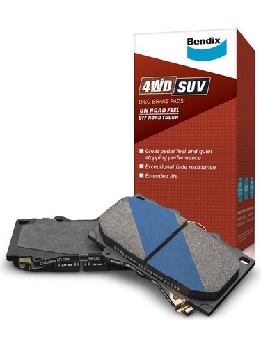 Bendix 4WD And SUV Brake Pad fits Nissan Skyline 1.8 R32 (DB1148-4WD) - Picture 3 of 12