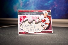 Viacheslav Fetisov New Jersey Devils Expansion Era Signature Cut Cards - Auto