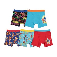 Sonic the Hedgehog Boys Boxer Briefs 6, 5-pack 100 Cotton Brief