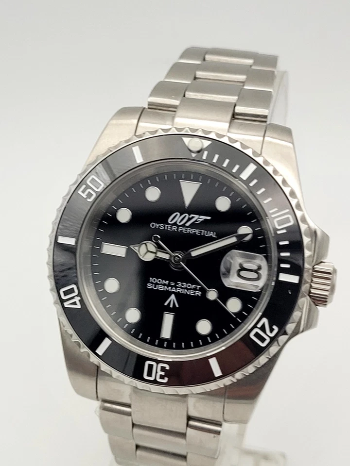 James Bond 007 Ltd Ed  'Licence to Kill' Seiko Mod TMI NH35 Auto Movt Watch. - Image 2 of 4