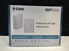 NIB Sealed D-Link PowerLine AV500 Mini Adapter Starter Kit DHP309AV 