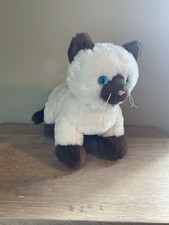Build-A-Bear Promise Pets Siamese Himalayan Cat Plush Stuffed Animal Toy Fluffy