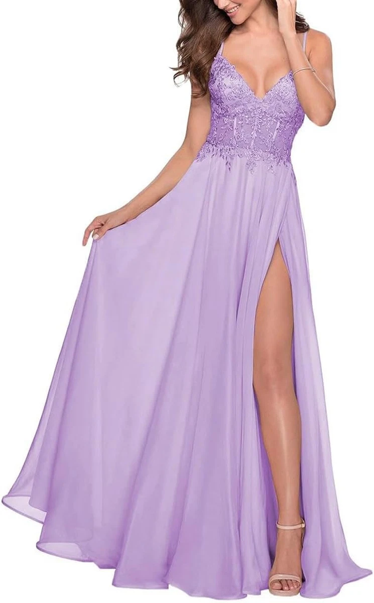Lavender Bridesmaid Dress in Bridesmaids' & Formal Dresses for sale | eBay  UK