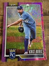 2026 Topps Series 1 Kris Bubic Pink Sandglitter #58 - Kansas City Royals