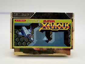SUPER XEVIOUS Japan Famicom with Box + Manual + Stickers US Seller FC0517