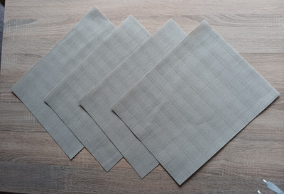 IKEA - FLYGFISK - Tischset - hellbeige - 38x30 cm - 4 Stück