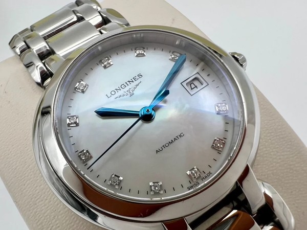Longines Primaluna Automatic Diamond White MOP Dial Ladies Watch L81134876
