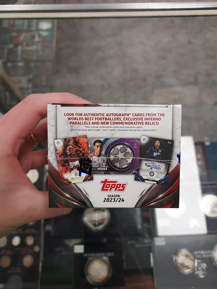 2023-24 Topps UEFA Club Competitions Soccer Blaster Box Factory Sealed New - Image 3 of 3