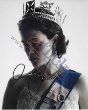 Claire Foy Signed In Person 10x8 Photo The Crown Autograph COA RACC