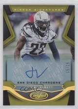 2016 Certified Mirror Signatures Gold 15/25 Jason Verrett #M-JVT Auto z5i